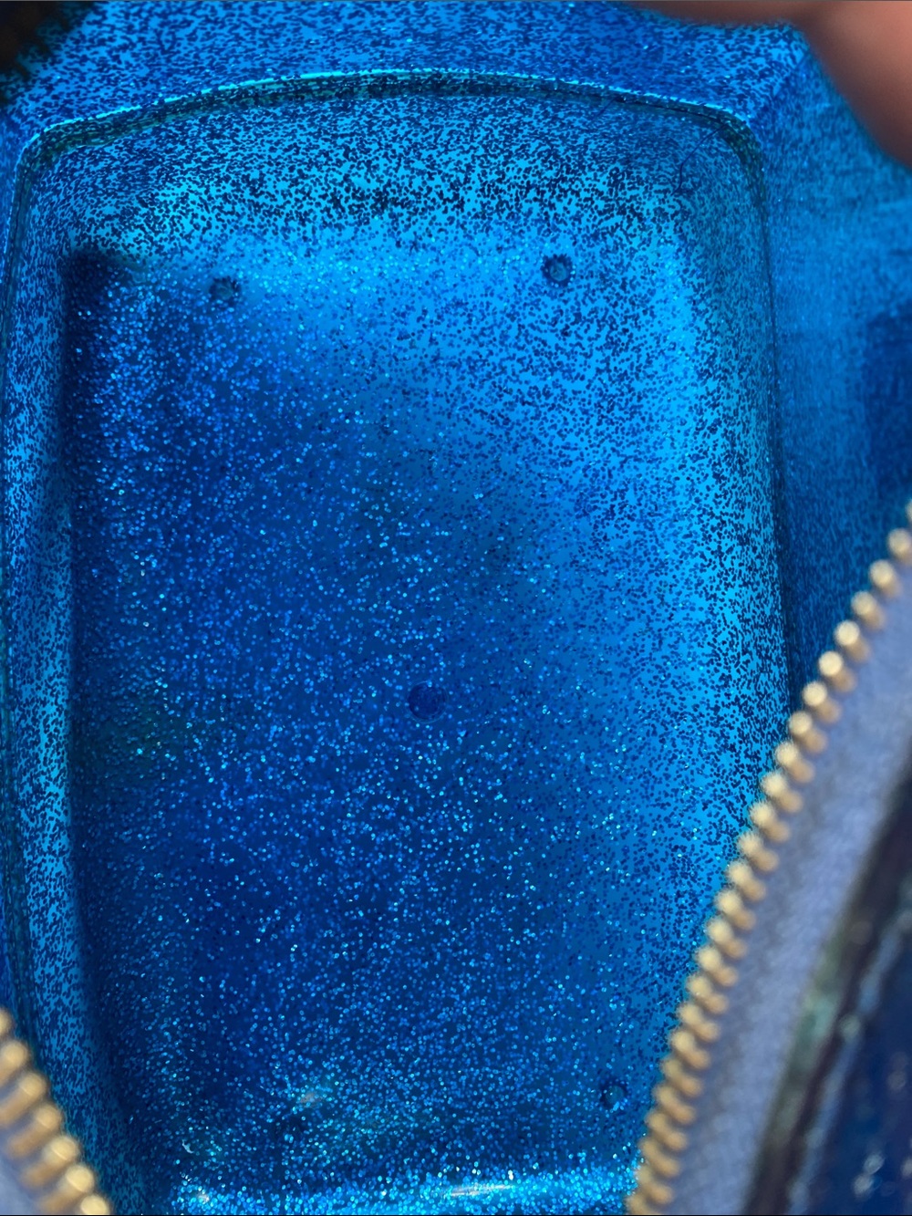 ๐ Host Pick๐ Furla Blue Glitter Candy bag - read description - Picture 15 of 17
